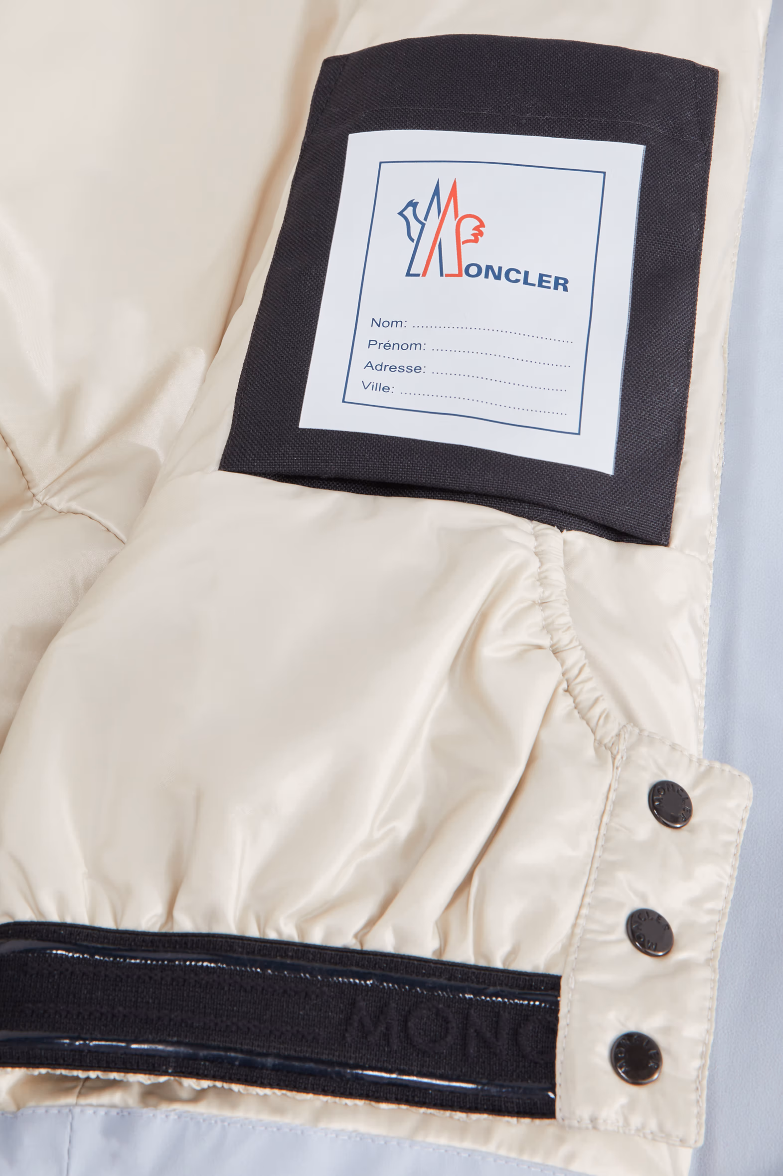 Stennes Hooded Down Jacket Girl Light Blue Moncler 6